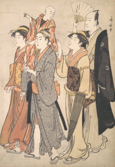 Ichikawa Danjuro V and His Family by Torii Kiyonaga