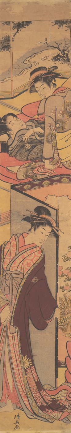 In a Pleasure House by Torii Kiyonaga