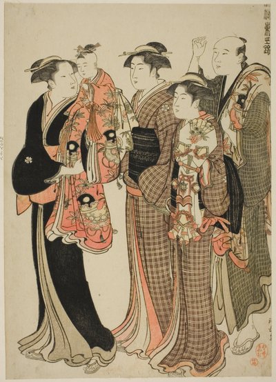 Kamioki, from the series "A Brocade of Eastern Manners" by Torii Kiyonaga