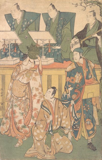Scene from a Drama by Torii Kiyonaga