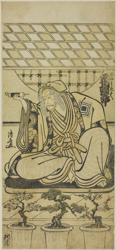 The Actor Ichikawa Danjuro V as Sansho Dayu by Torii Kiyonaga