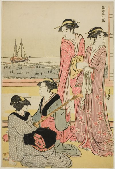 The Fourth Month, from the series "Twelve Months in the South" by Torii Kiyonaga