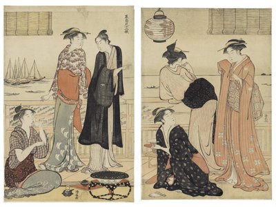 The Sixth Month, from the series Twelve Months in the South by Torii Kiyonaga