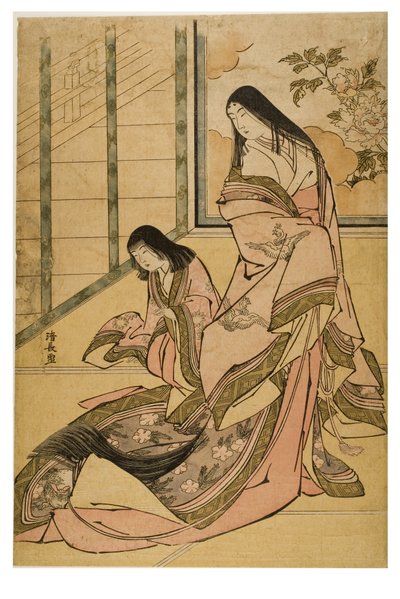 The Third Princess from an Untitled Series of Classical Beauties by Torii Kiyonaga