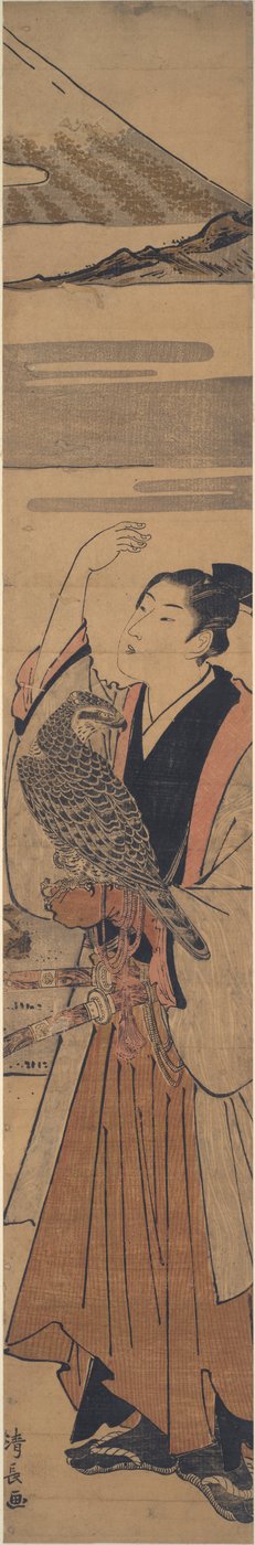 Young Falconer by Torii Kiyonaga