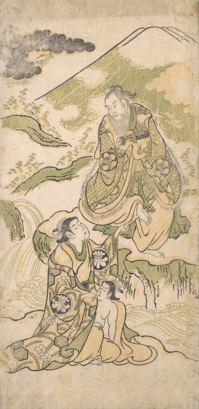 Scene from a Drama, ca. 1749 by Torii Kiyonobu I