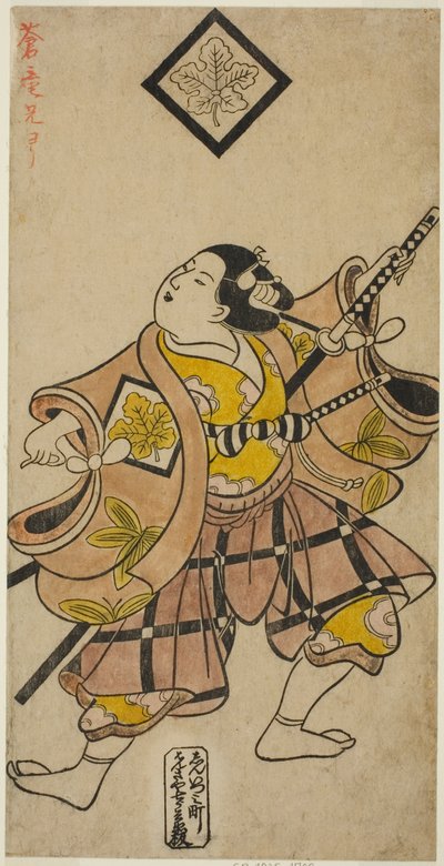 The Actor Shinomiya Heihachi I by Torii Kiyonobu I