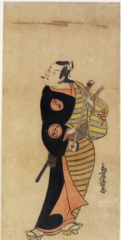 Actor Ichimura Takenoj? IV as the page Kichisabur?, 1718 by Torii Kiyotada