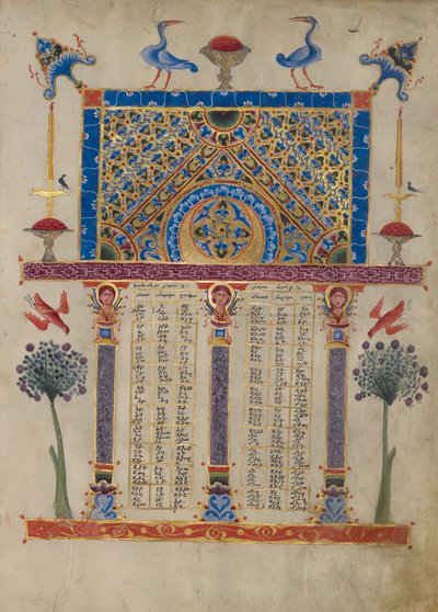 Canon Table Page by Toros Roslin