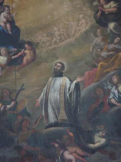 Saint Francis Xavier (detail) by Torriani