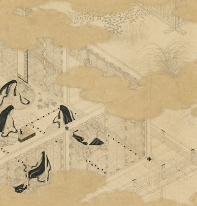 Albums of Scenes from The Tale of Genji by Tosa Mitsunori
