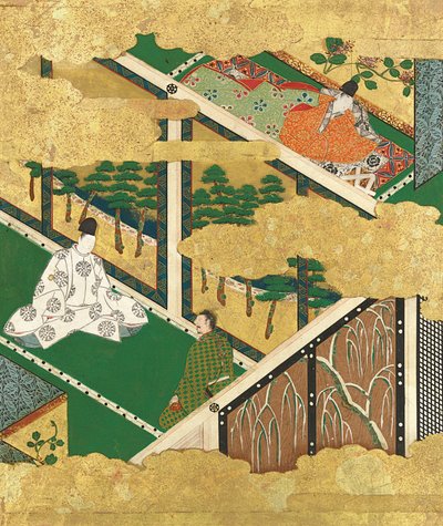 The Oak Tree Kashiwagi by Tosa Mitsuyoshi