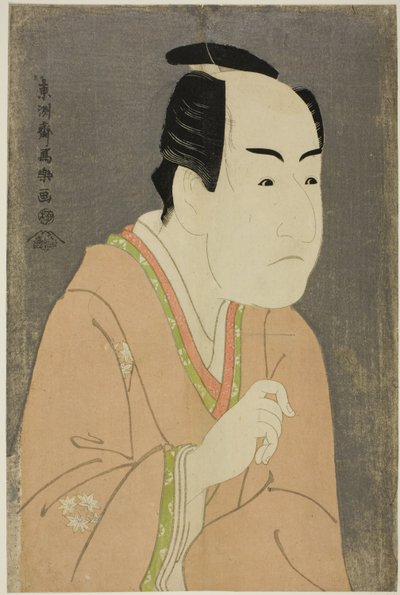 The Actor Ichikawa Monnosuke II as Date no Yosaku by Toshusai Sharaku