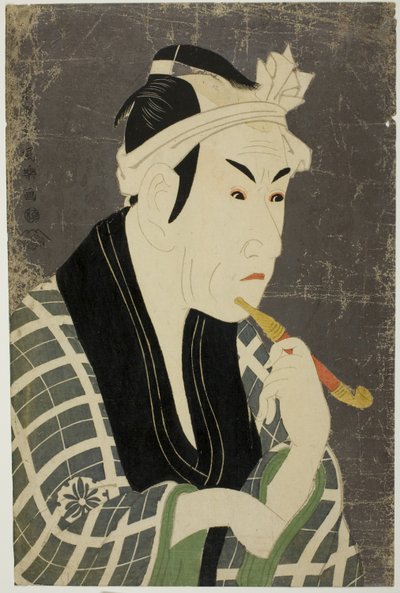 The Actor Matsumoto Koshiro IV as Gorobei by Toshusai Sharaku
