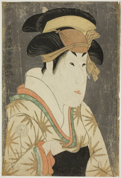 The Actor Segawa Kikunojo III as Oshizu, Wife of Tanabe Bunzo by Toshusai Sharaku