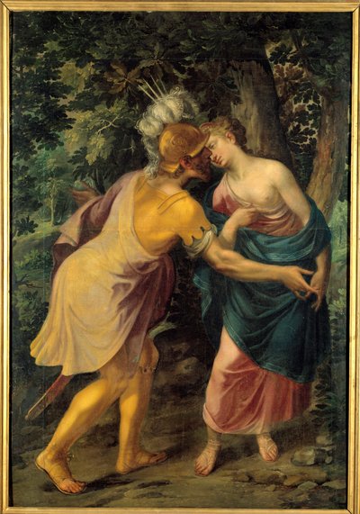 Farewell of a Warrior to a Queen by Toussaint Dubreuil
