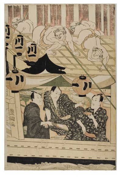 Actors in the Twelve Months by Toyokuni Utagawa