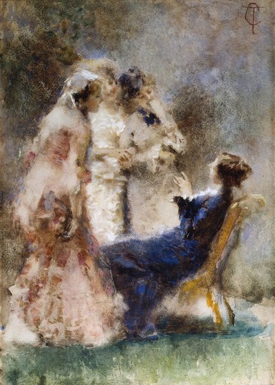 High Life (A Piquant Conversation) by Tranquillo Cremona