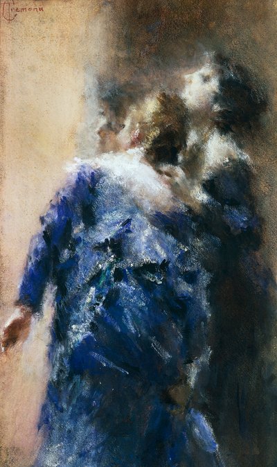 The Curious Ladies, by Tranquillo Cremona by Tranquillo Cremona