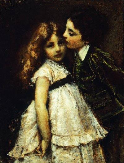 Two Cousins by Tranquillo Cremona