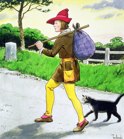 Dick Whittington and his cat, from 
