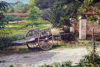 Old Cart, Vichy, France by Trevor Neal