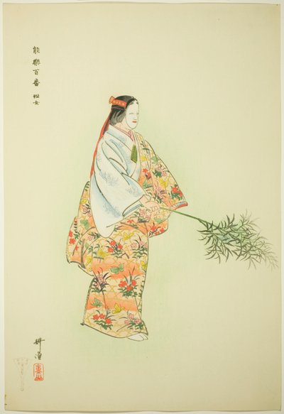 Hanjo, from the series "One Hundred No Dramas" by Tsukioka Kogyo