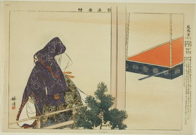 Iyogu, from the Series "Pictures of No Performances" by Tsukioka Kogyo