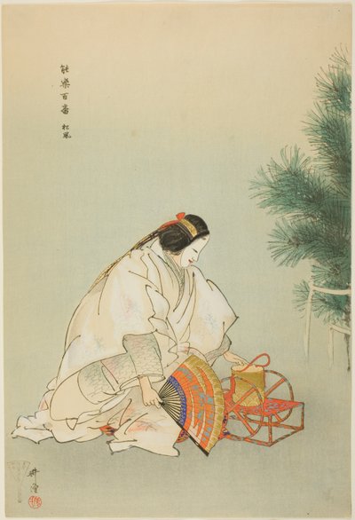 Matsukaze, from the series One Hundred No Dramas by Tsukioka Kogyo