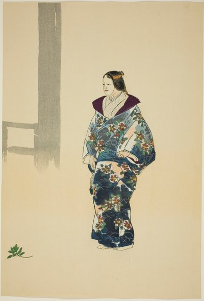 Tomonaga, from the series "One Hundred No Dramas (Nogaku hyakuban)" by Tsukioka Kogyo