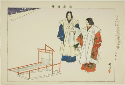 Yofuku, from the series Pictures of No Performances by Tsukioka Kogyo