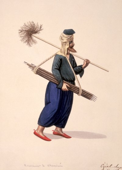 A Sweep, Ottoman period, third quarter of 18th century by Turkish School