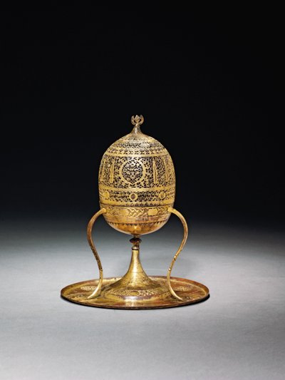 Ottoman incense burner by Turkish School