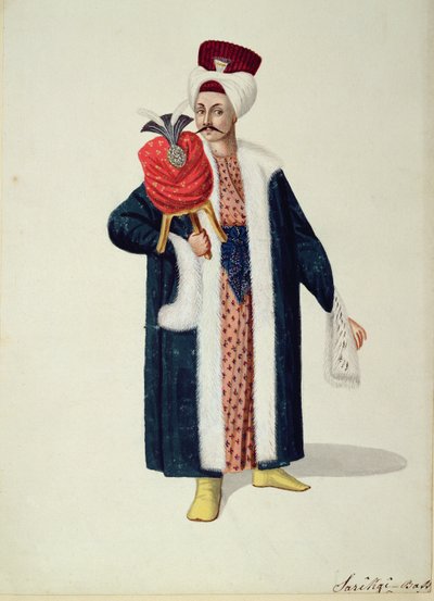 Sarik Basa, Master of the Turban, Ottoman period, third quarter of 18th century by Turkish School