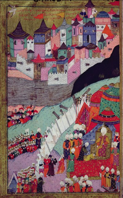 Attack on Belgrade in 1521, from the 