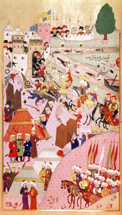 The Assault on Belgrade of Sultan Mehmet II 