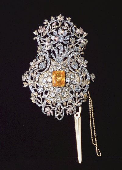 Turkish Reshma (browband), set with precious stones by Turkish School