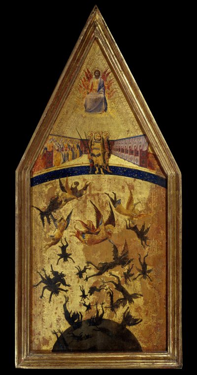 The Fall of the Rebel Angels by Tuscan School