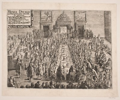 "Mensa Ducalis". The Banquet at Duke Christian Albrecht