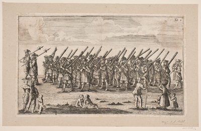 Procession for the Inauguration of Kiel University. Plate 2 by Ubekendt