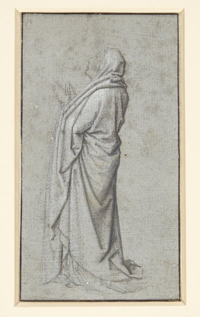 Praying Female Figure, Probably a Study for a Mary at the Foot of the Cross by Ubekendt Ubekendt