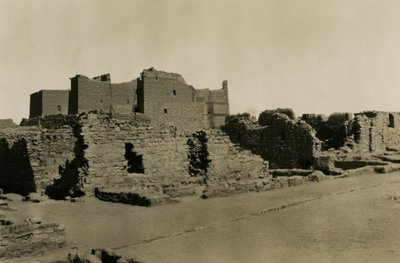 Monastery of St Simeon, Aswan, Egypt by Ugo Monneret de Villard