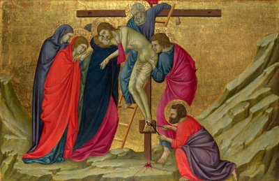 The Deposition (From the Basilica of Santa Croce, Florence) by Ugolino di Nerio