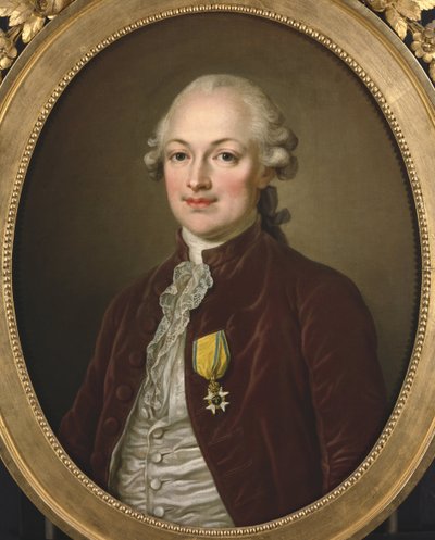 Portrait of Baron Erik Magnus Stael von Holstein (1749-1802) by Ulrika Fredrika Pasch