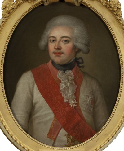 Portrait of Frederick II Eugene, Duke of Wuerttemberg by Ulrika Fredrika Pasch