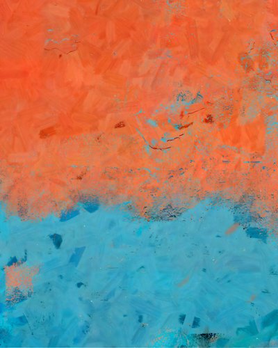Vibrant Abstract Color Block by Uma Gokhale