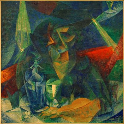 Woman at the Café (Decomposition of a Woman