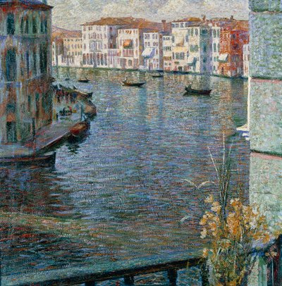 Grand Canal in Venice by Umberto Boccioni