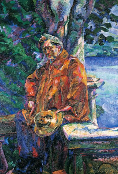 Portrait of Maestro Ferruccio Busoni by Umberto Boccioni