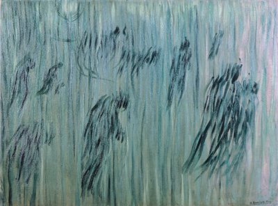 Those Who Stay by Umberto Boccioni